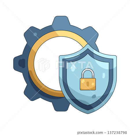 Illustration of Security system Illustration of Security system 137238798