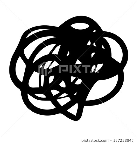 Icons that represent confusion, worry, bewilderment, irritation, and depression. 137238845