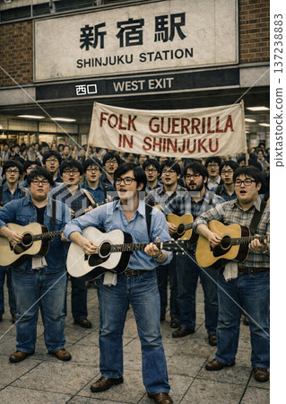 新宿民謠遊擊隊（圖） 137238883