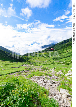 從健行步道上可以欣賞到千丈崖冰鬥的壯麗景色 137239106