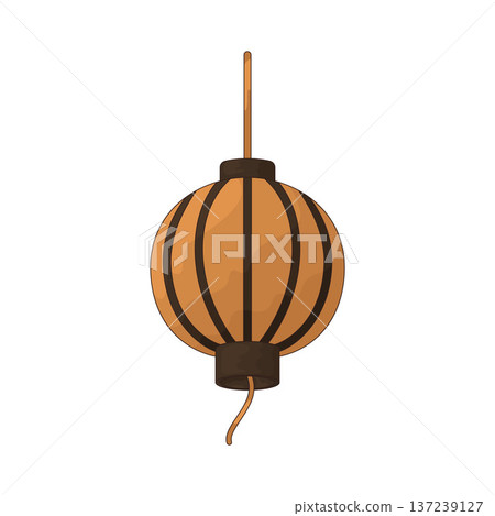Illustration of Hanging lantern Illustration of Hanging lantern 137239127