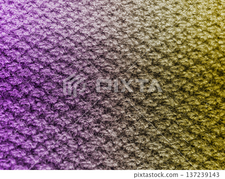 Abstract Knit Fabric Texture With Gradient Pink And Yellow Lighting Effect Abstract Knit Fabric Texture With Gradient Pink And Yellow Lighting Effect 137239143