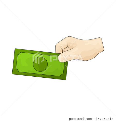 Illustration of Cash Payment Illustration of Cash Payment 137239218