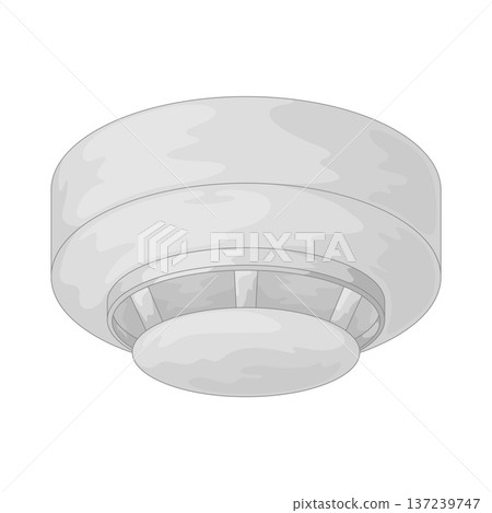 Illustration of Smoke Detector 137239747