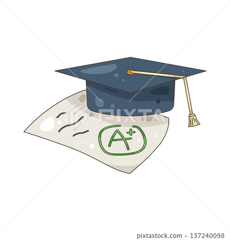 Illustration of Exam result Illustration of Exam result 137240098