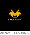 crown eagle logo design vector 137240695
