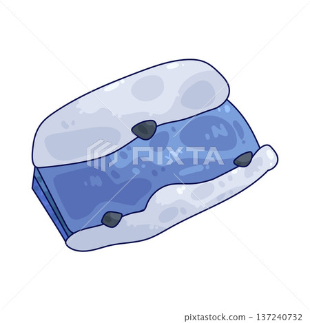 Illustration of Ice River 137240732