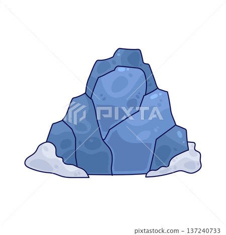 Illustration of Glacier Illustration of Glacier 137240733