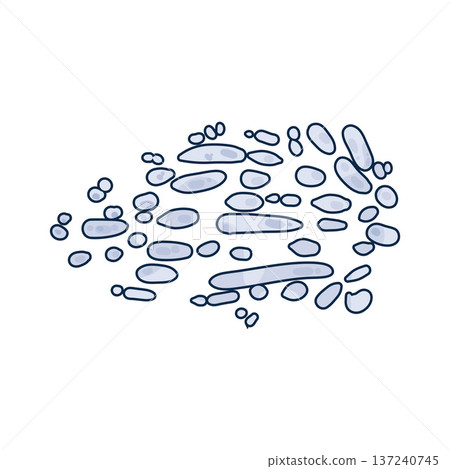 Illustration of Snow Spray Illustration of Snow Spray 137240745