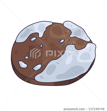 Illustration of Winter ground 137240748