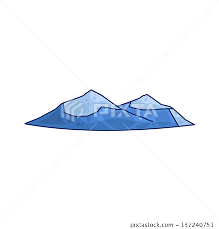 Illustration of Ice Hill 137240751