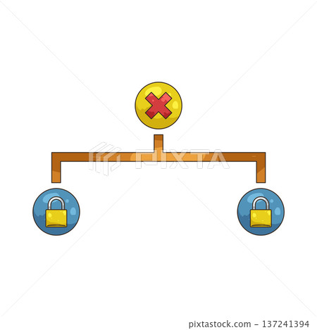 Illustration of Blocked Illustration of Blocked 137241394
