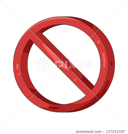 Illustration of Blocked Illustration of Blocked 137241397