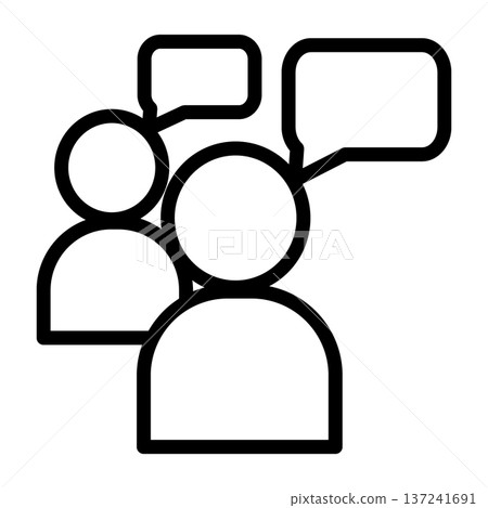 communication icon communication icon 137241691