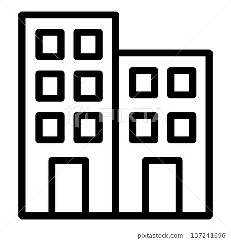 hotel icon hotel icon 137241696