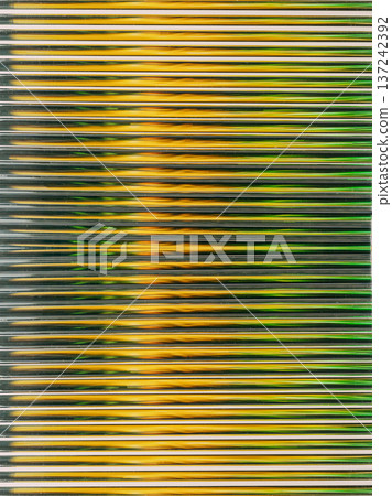 Horizontal shiny lines creating colorful gradient background pattern 137242392