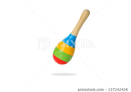 Maraca used during Cinco de Mayo events in Mexico, isolated, PNG 137242426