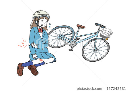 4C班一名女學生發生自行車事故 137242581