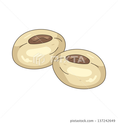 Illustration of soybean  137242649