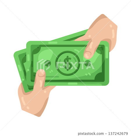 Illustration of Give money Illustration of Give money 137242679