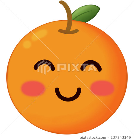 Happy orange  137243349