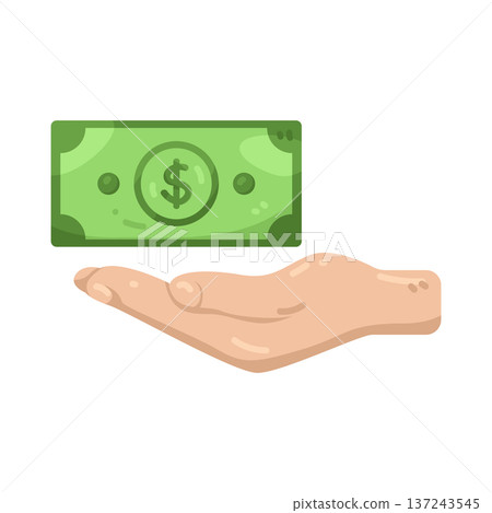 Illustration of money Illustration of money 137243545