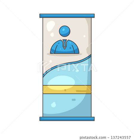 Illustration of banner Illustration of banner 137243557