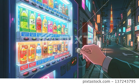 遊戲背景：當你投幣從自動販賣機購買飲料的那一刻 137243795