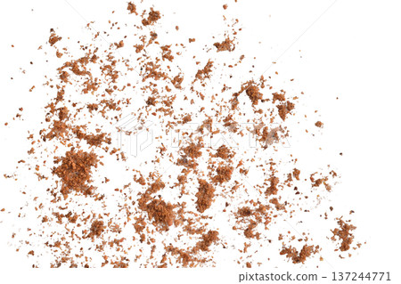 Food seasoning, hot ground chili pepper. 137244771