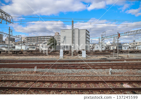 Nov 29 2025 Scenic Kyoto Prefecture View from HARUKA Express Train Nov 29 2025 Scenic Kyoto Prefecture View from HARUKA Express Train 137245599