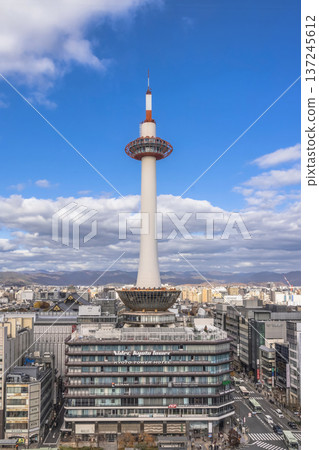 Nov 29 2025 Kyoto Tower Building with Iconic Observation Deck Nov 29 2025 Kyoto Tower Building with Iconic Observation Deck 137245612