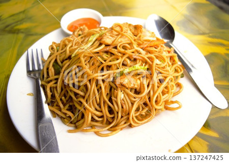 尼泊爾風味炒麵 2 尼泊爾風味炒麵 2 137247425