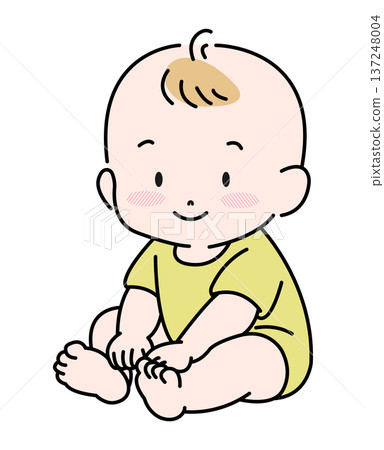 Sitting baby Sitting baby 137248004