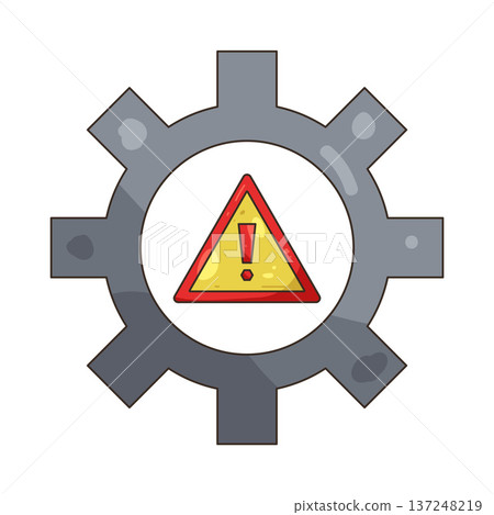 Illustration of System error Illustration of System error 137248219