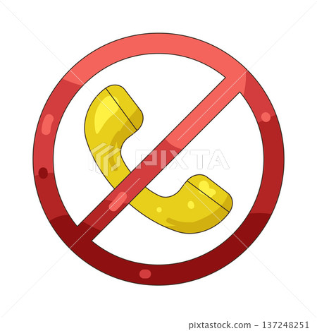 Illustration of Blocked call Illustration of Blocked call 137248251