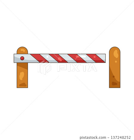 Illustration of Barrier Illustration of Barrier 137248252