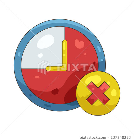 Illustration of Blocked time Illustration of Blocked time 137248253