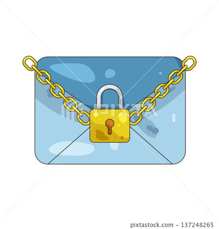 Illustration of Blocked mail Illustration of Blocked mail 137248265