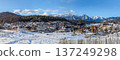 Winter panorama of Seefeld village with the church at sunset in in the Tyrolean Alps, Austria 137249298