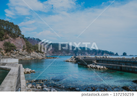 岩手縣美麗的三陸海岸 岩手縣美麗的三陸海岸 137250259
