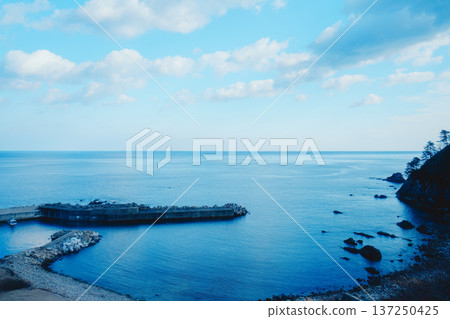 岩手縣三陸海岸的美景 岩手縣三陸海岸的美景 137250425