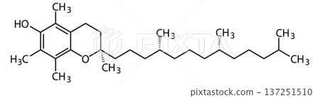 molecular, atom, formula, atomic, medicine, skeletal, chemical, chemistry, structure, vector, science, structural, compound, element, illustration, composition, symbol, biochemistry, model, vitamin, o 137251510