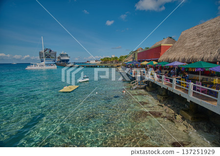 Cozumel, Mexico-December 16 2025:Cozumel is a major Caribbean cruise hub with three main terminals. It is one of the busiest ports in Mexico Cozumel, Mexico-December 16 2025:Cozumel is a major Caribbean cruise hub with three main terminals. It is one of the busiest ports in Mexico 137251929
