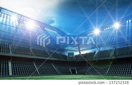 Soccer Stadium 137252326