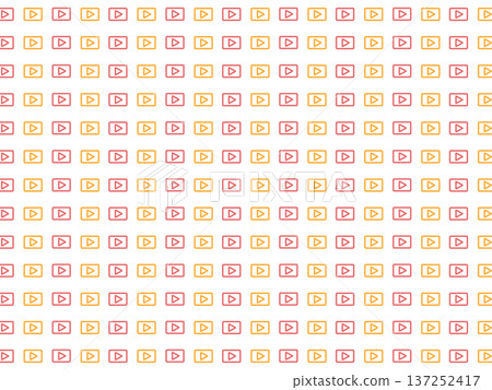 Red-orange play button background material Red-orange play button background material 137252417
