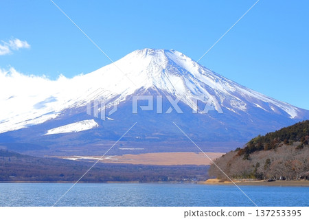 從山中湖交流廣場 Kirara 看到的富士山 137253395