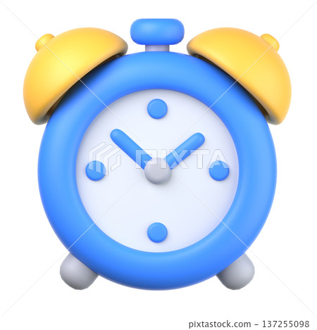 3D時鐘圖標 3D時鐘圖標 137255098