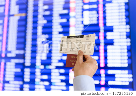 登機證與護照確認 ■拍攝合作：關西國際機場（KIX） 137255150