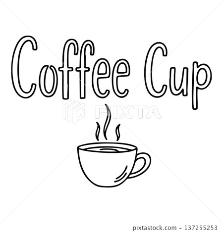 doodle coffee icons for cafe 137255253