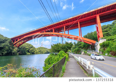 Kanpachi Gorge and Hirado Bridge, Toyota City Kanpachi Gorge and Hirado Bridge, Toyota City 137255318